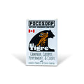 El Tigre muscle recovery soap by PoCo Soap Co. in its black and white packaging with a tiger on it. A 100% natural bar featuring cooling Menthol crystals, Camphor, Cajeput, and Clove essential oils.