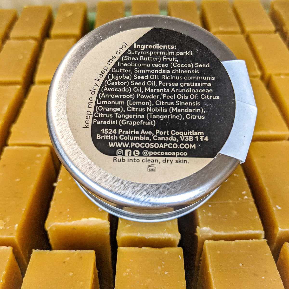 Body Butter: Citrus Bomb
